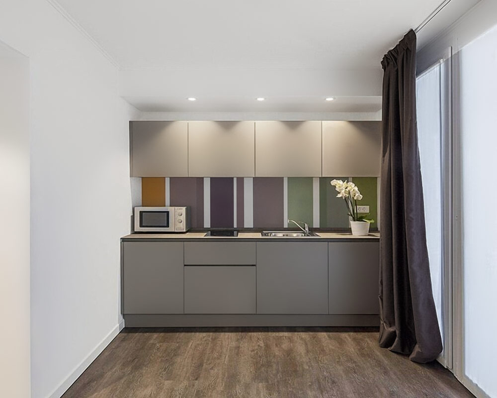 Studio with kitchenette in Milan